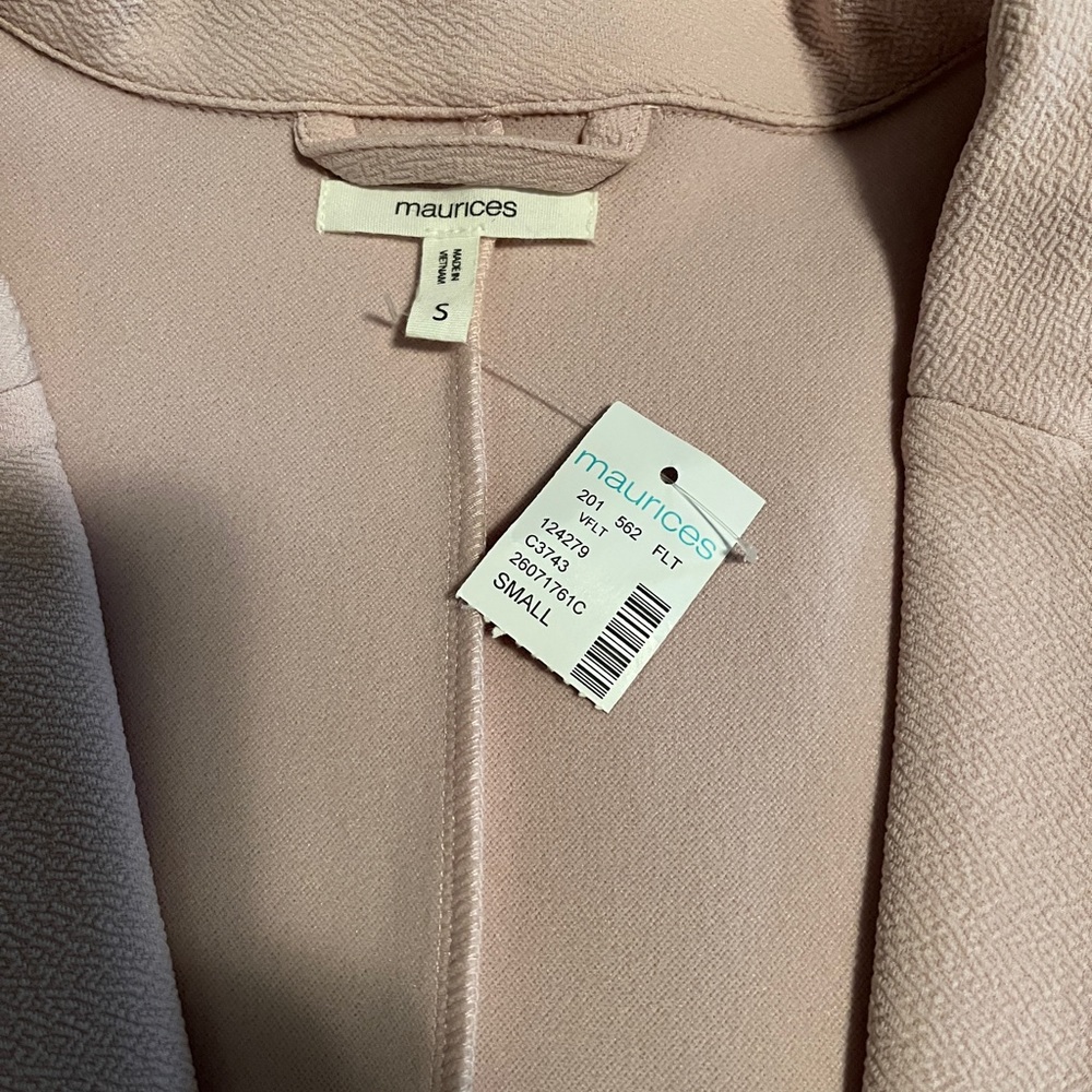 Maurice’s pink blazer